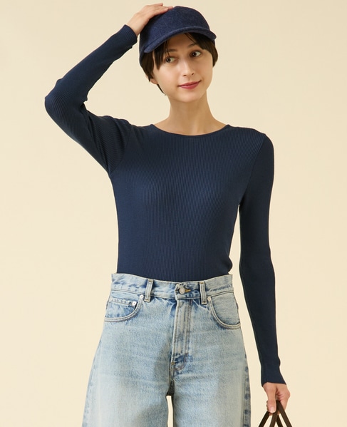 C/SILKプルオーバー 詳細画像 ネイビー 1