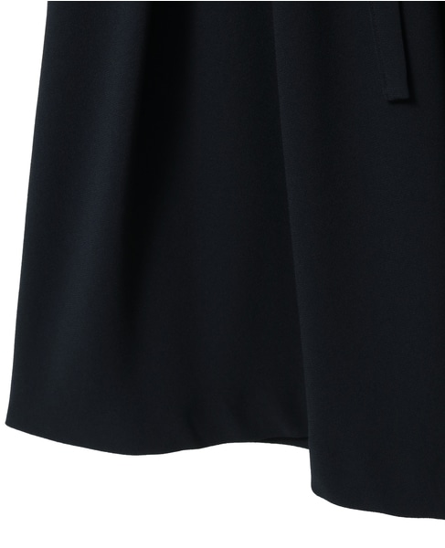 【J&M DAVIDSON / ジェイアンドエムデヴィッドソン】SATIN STAND COLLAR DRESS 詳細画像 ネイビー 6