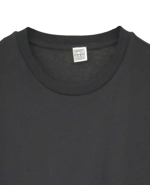 【TOTEME/トーテム】Sleeveless Cotton Tee Dress 詳細画像 ブラック 3