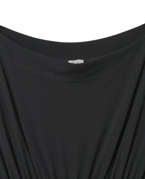 【TOTEME/トーテム】Knife-Pleated Jersey Dress 詳細画像 ブラック 3