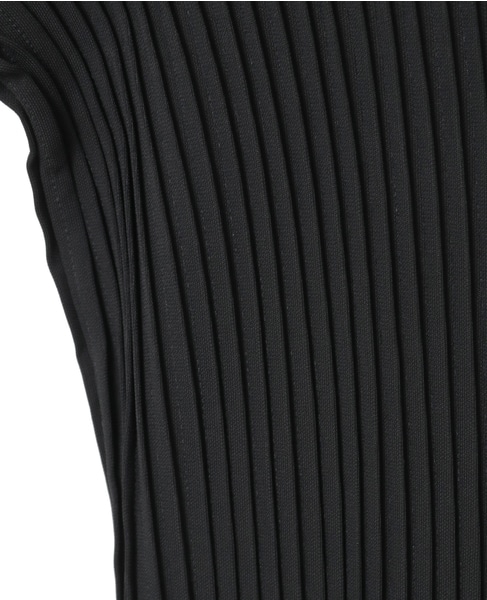 【TOTEME/トーテム】Knife-Pleated Jersey Dress 詳細画像 ブラック 6