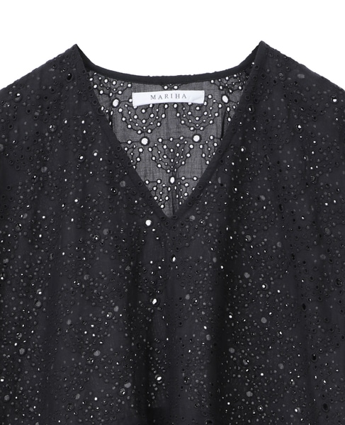 う*め様 新品　mariha 草原の光のカフタン　レース　ワンピース　ドレス MARIHA(マリハ) リゾートドレス ワンピース 草原の光のカフタン