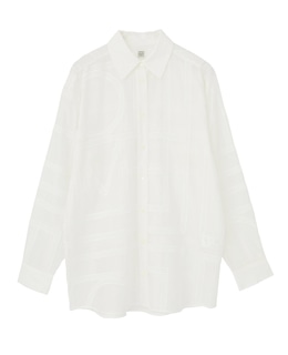 【TOTEME/トーテム】Classic Crochet Shirt
