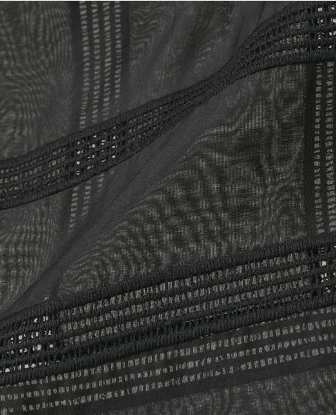 【TOTEME/トーテム】Classic Crochet Shirt 詳細画像 ブラック 7