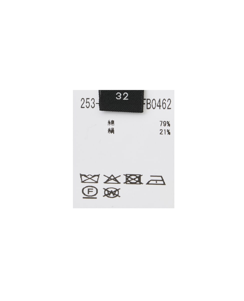 【TOTEME/トーテム】Slit Sleeve Blouse 詳細画像 ブラック 5