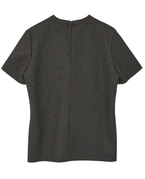 【CARVEN /カルヴェン】BL128-FITTED T-SHIRT 詳細画像 ブラウン 2