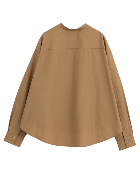 【CARVEN /カルヴェン】SH303-BOW SHIRT 詳細画像 ベージュ 11