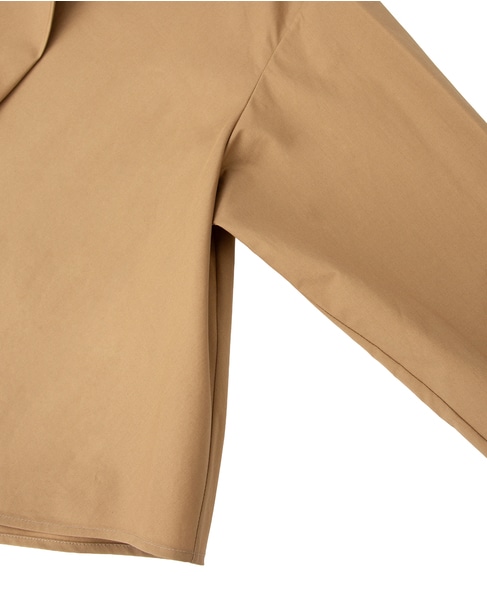 【CARVEN /カルヴェン】SH303-BOW SHIRT 詳細画像 ベージュ 8