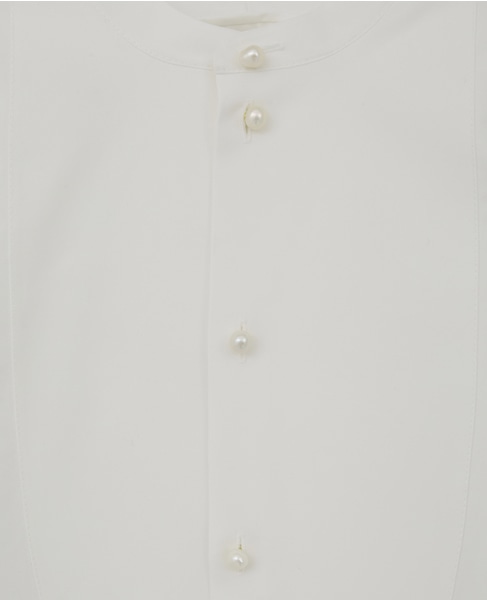 【CARVEN /カルヴェン】SH306-TUXEDO SHIRT 詳細画像 ホワイト 6