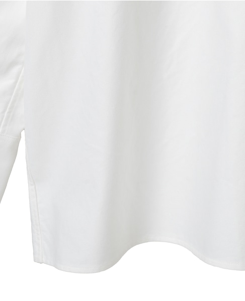 【TU ES MON TRESOR /トゥ エ モン トレゾア】Oxford Vareuse Shirt 詳細画像 ホワイト 6