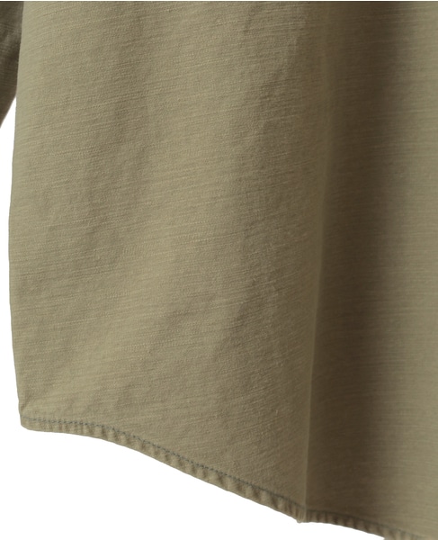 【MADISONBLUE/マディソンブルー】 HAMPTON SHIRT BACK SATIN 詳細画像 カーキ 5