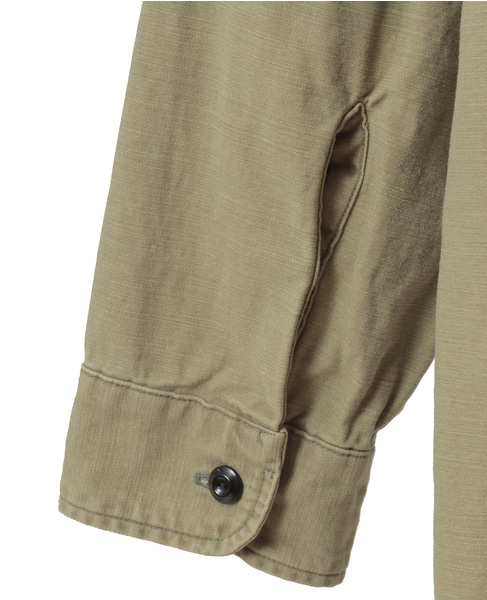 【MADISONBLUE/マディソンブルー】 HAMPTON SHIRT BACK SATIN 詳細画像 カーキ 7