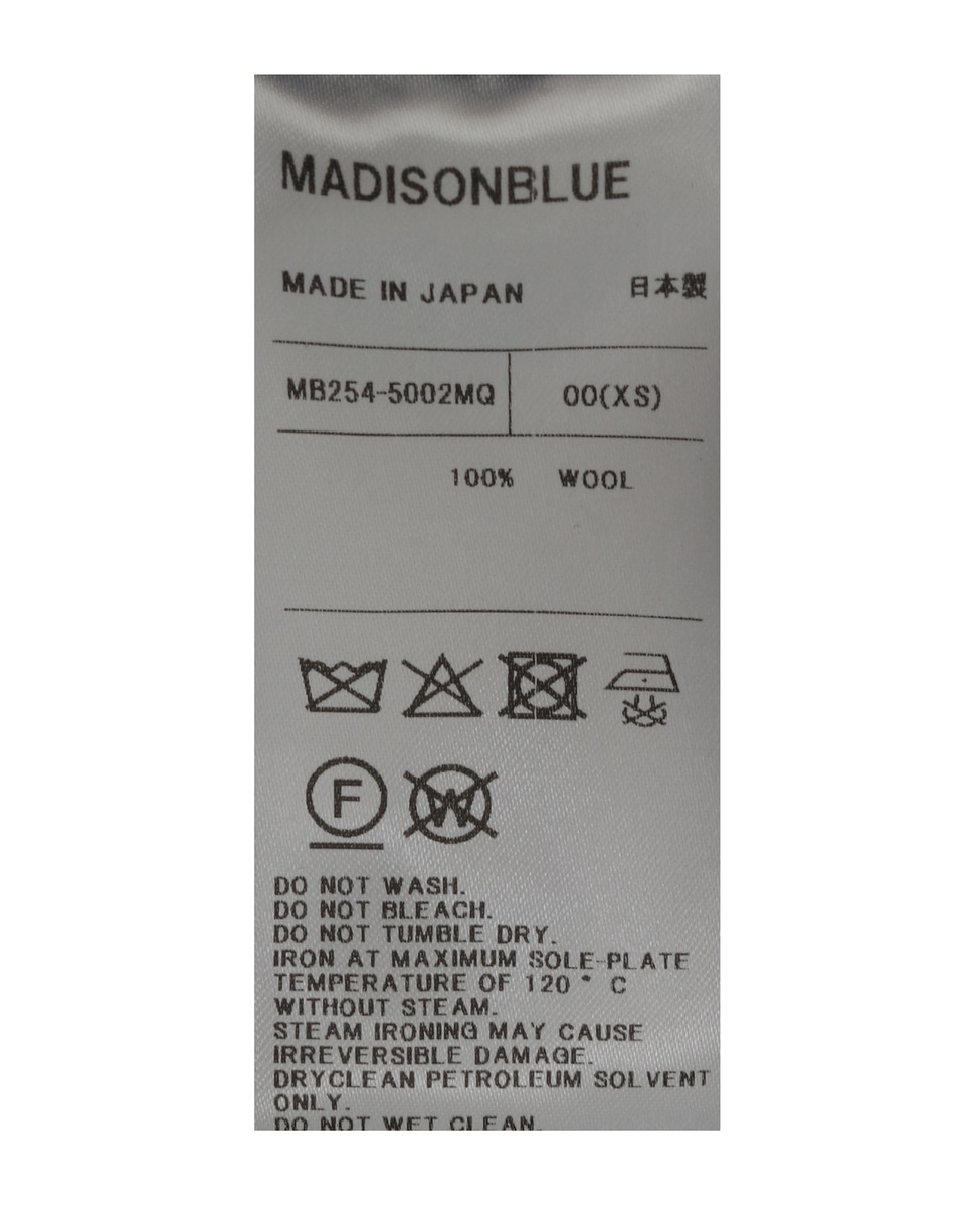 《別注》【MADISONBLUE/マディソンブルー】HAMPTON SHIRT WOOL 詳細画像 ネイビー 19
