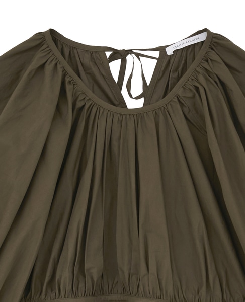 【Cecilie Bahnsen /セシリー・バンセン】AMO TOP 詳細画像 ブラウン 3