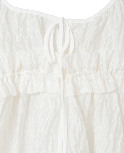 【Cecilie Bahnsen /セシリー・バンセン】BELLAROSE TOP 詳細画像 ホワイト 6