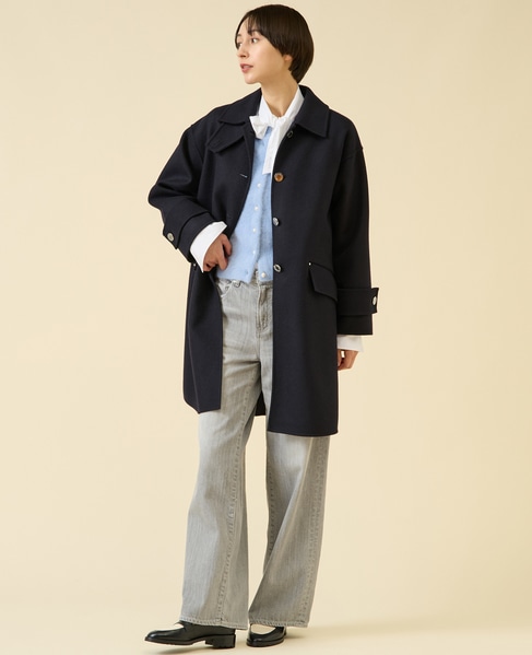 《別注》【MACKINTOSH/マッキントッシュ】HUMBIE SL MB EX ダブルフェイス 詳細画像 ネイビー 7