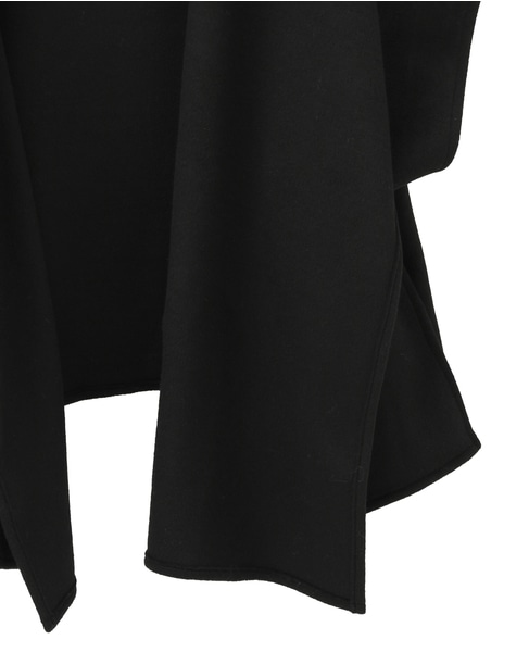 【COGTHEBIGSMOKE/コグザビッグスモーク】GITTY HOODED CAPE 詳細画像 ブラック 5