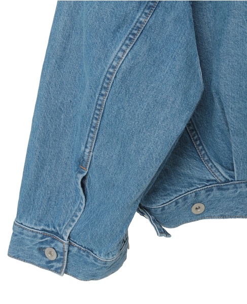 【upper hights/アッパーハイツ】THE LOOSE DENIM JK 詳細画像 ブルー 6