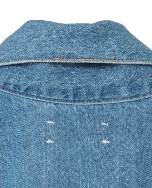 【upper hights/アッパーハイツ】THE LOOSE DENIM JK 詳細画像 ブルー 7