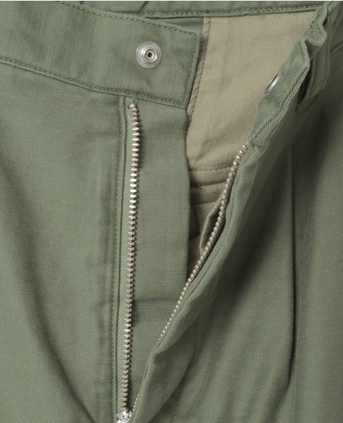 【AURALEE/オーラリー】WASHED BAGGY SATIN CARGO PANTS 詳細画像 カーキ 5