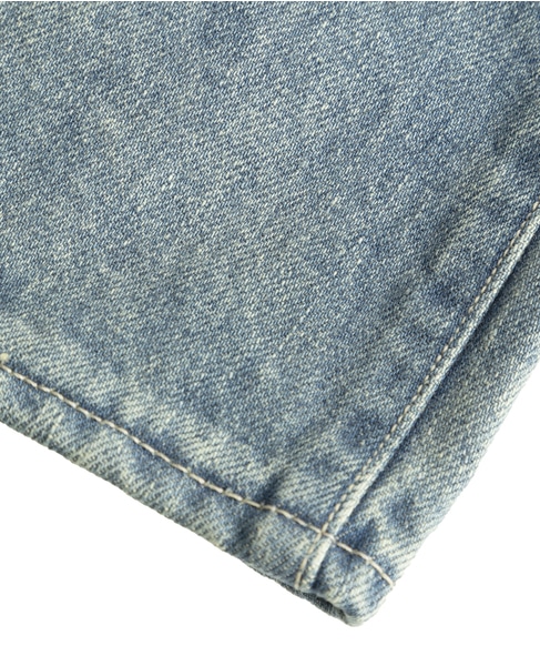 【AURALEE/オーラリー】SELVEDGE FADED HEAVY DENIM PANTS 詳細画像 インディゴ 4