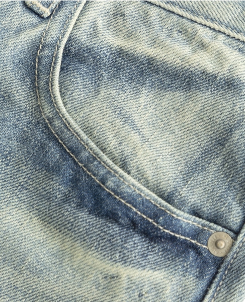 【AURALEE/オーラリー】SELVEDGE FADED HEAVY DENIM PANTS 詳細画像 インディゴ 6