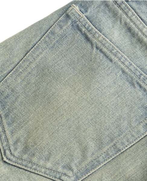 【AURALEE/オーラリー】SELVEDGE FADED HEAVY DENIM PANTS 詳細画像 インディゴ 7