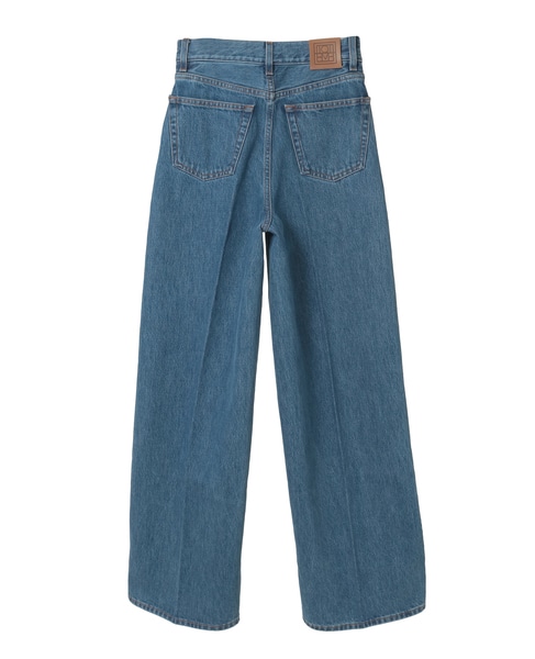 【TOTEME/トーテム】Wide Leg Denim 詳細画像 ブルー 2