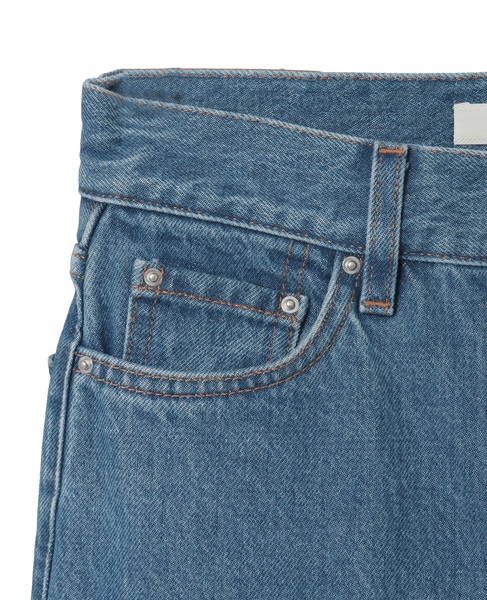 【TOTEME/トーテム】Wide Leg Denim 詳細画像 ブルー 3