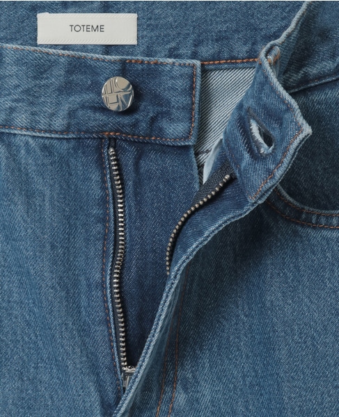 【TOTEME/トーテム】Wide Leg Denim 詳細画像 ブルー 5