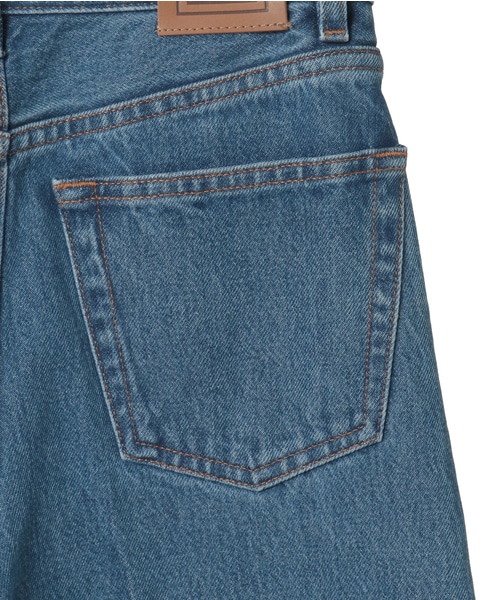 【TOTEME/トーテム】Wide Leg Denim 詳細画像 ブルー 6