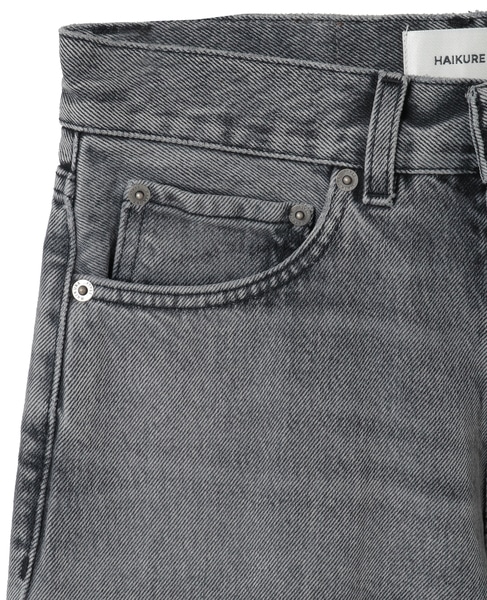 【HAIKURE /ハイクル 】BETHANY SHORT LENGTH FLANEL GREY 詳細画像 グレー 5