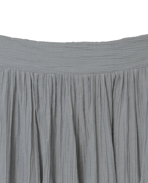 【TOTEME/トーテム】Crinkled Plissé Skirt 詳細画像 ライトグレー 4