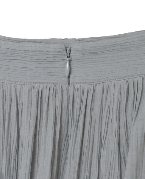 【TOTEME/トーテム】Crinkled Plissé Skirt 詳細画像 ライトグレー 5