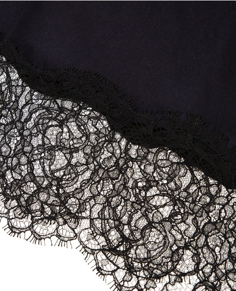 【CARVEN /カルヴェン】SK321-PULL-ON LINGERIE SKIRT 詳細画像 ネイビー 7