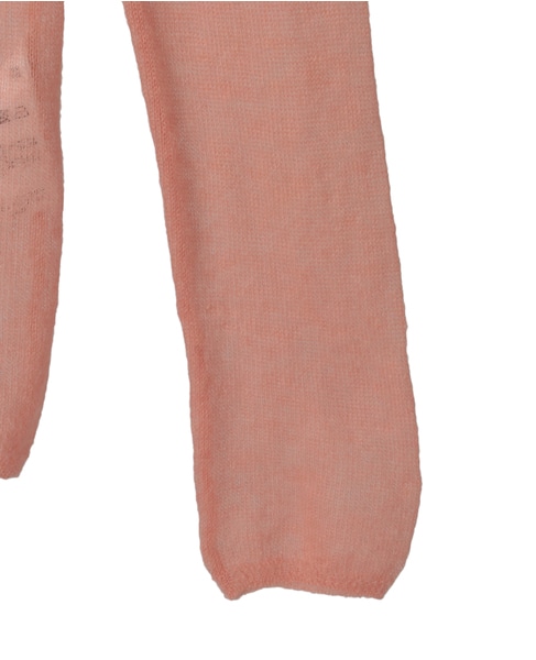 【AURALEE/オーラリー】KID MOHAIR SHEER KNIT BOAT-NECK P/O 詳細画像 ピンク 4