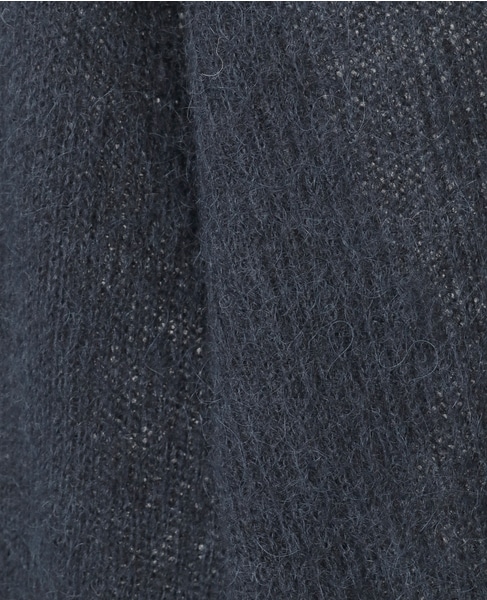 【AURALEE/オーラリー】BABY SURI ALPACA SHEER KNIT P/O 詳細画像 ネイビー 6