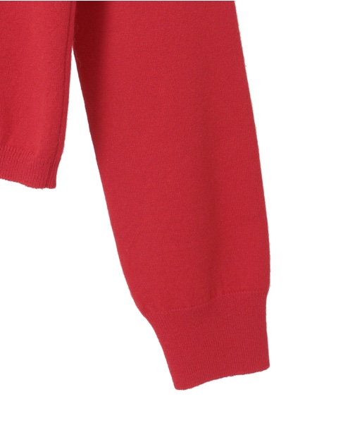 【AURALEE/オーラリー】HIGH TWIST WOOL KNIT P/O 詳細画像 レッド 4