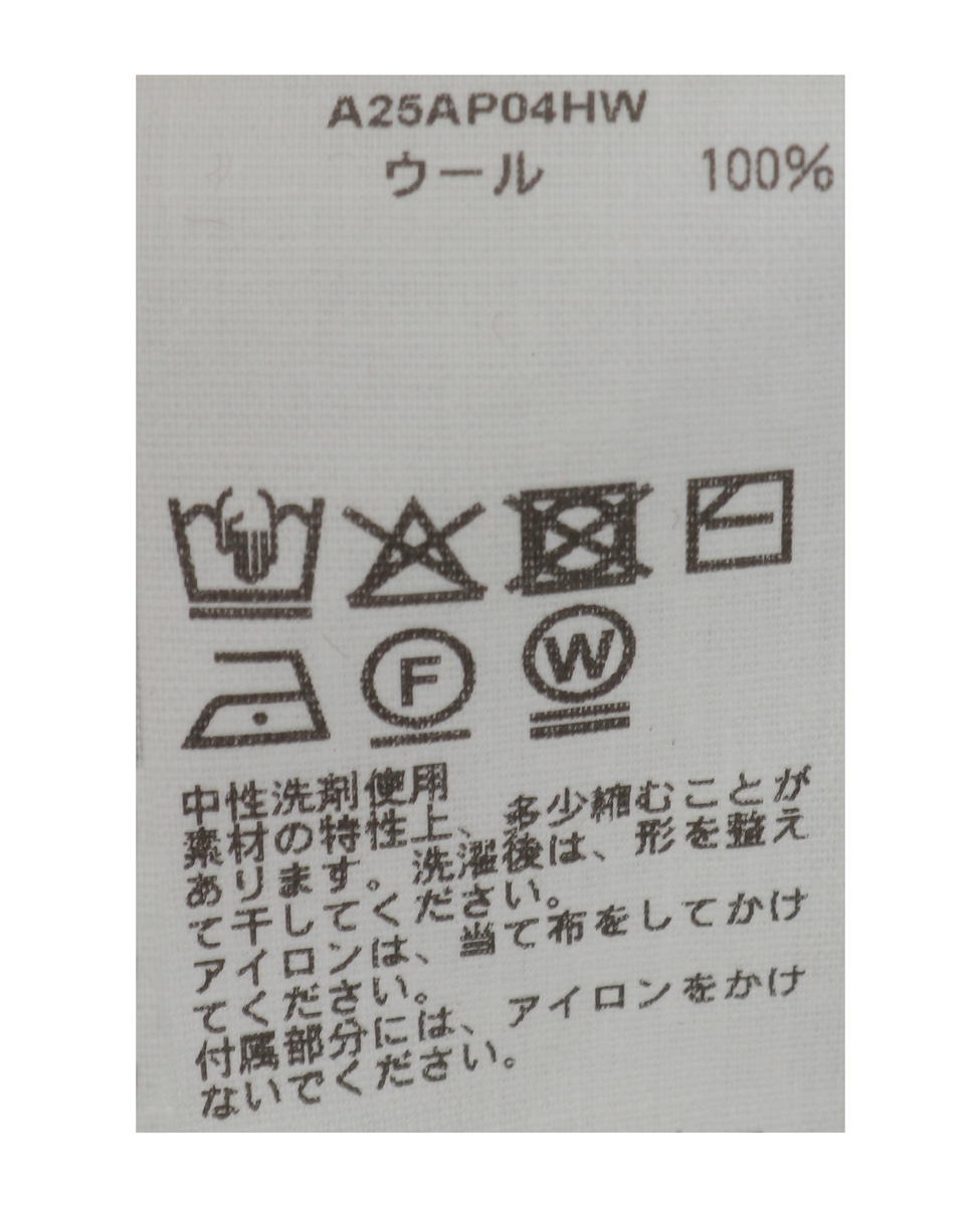 【AURALEE/オーラリー】SUPER FINE WOOL HIGH GAUGE RIB KNIT POLO 詳細画像 チャコールグレー 5