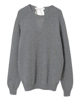 【CARVEN /カルヴェン】KN250-KNIT TOP-TIE-BACK JUMPER