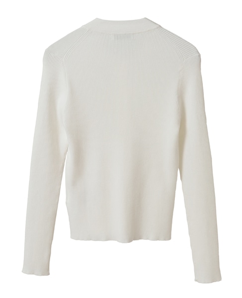 【MADISONBLUE/マディソンブルー】PETIT RIB CD 詳細画像 ホワイト 2