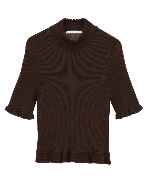 【Cecilie Bahnsen /セシリー・バンセン】BENTLEY TOP 詳細画像 ブラウン 1