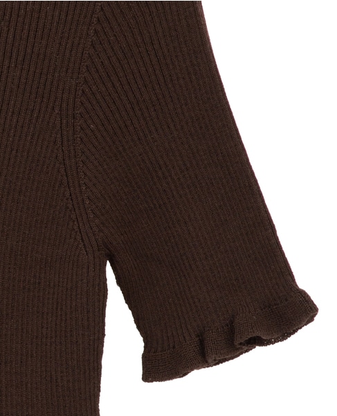 【Cecilie Bahnsen /セシリー・バンセン】BENTLEY TOP 詳細画像 ブラウン 4