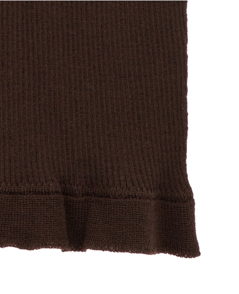 【Cecilie Bahnsen /セシリー・バンセン】BENTLEY TOP 詳細画像 ブラウン 5