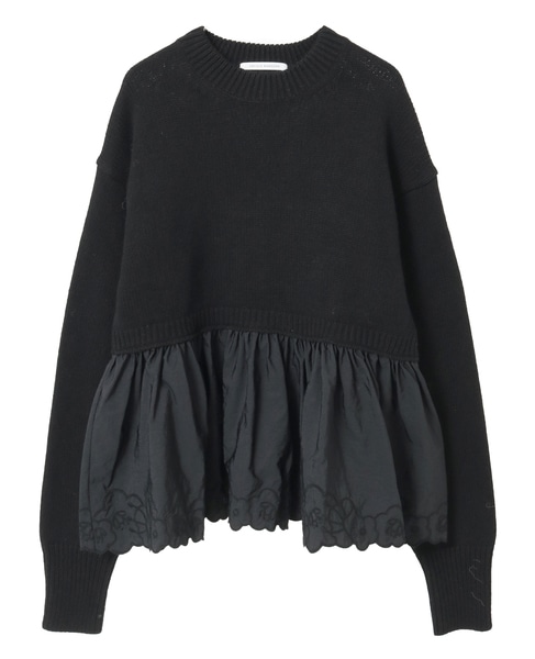 【Cecilie Bahnsen /セシリー・バンセン】BERA JUMPER 詳細画像 ブラック 1