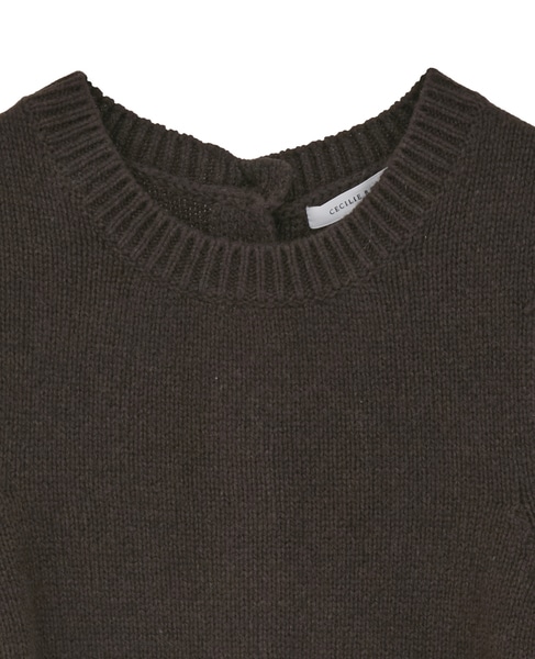 【Cecilie Bahnsen /セシリー・バンセン】BILL VEST 詳細画像 ブラウン 3