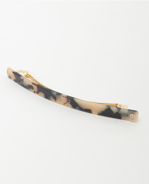 【ALEXANDRE DE PARIS/ アレクサンドル ドゥ パリ 】10cmバレッタ 詳細画像 アイボリー 1