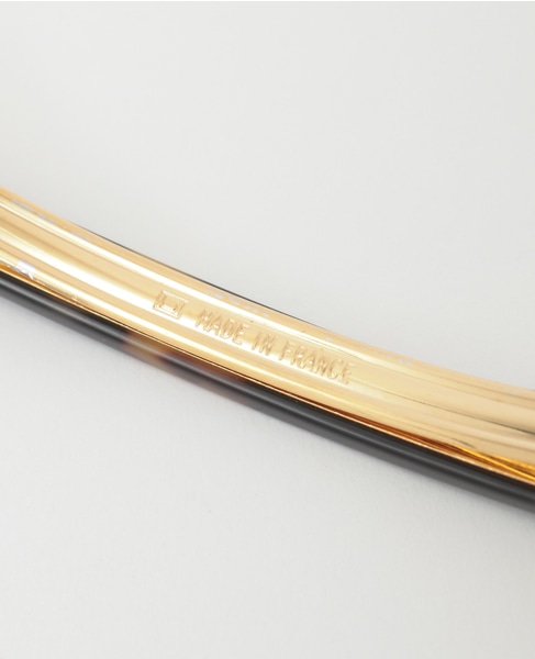 【ALEXANDRE DE PARIS/ アレクサンドル ドゥ パリ 】10cmバレッタ 詳細画像 タン 5