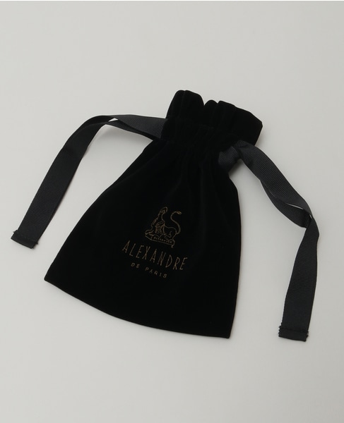 【ALEXANDRE DE PARIS/ アレクサンドル ドゥ パリ 】10cmバレッタ 詳細画像 タン 6