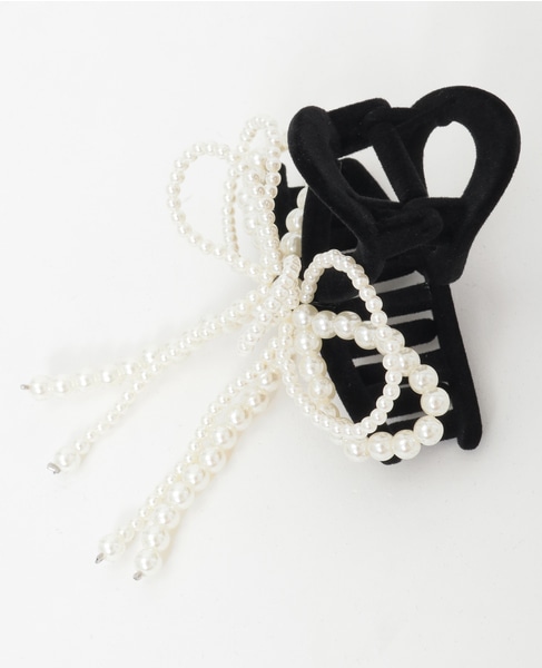 【TRESSE /トレス】Ruban pearl Clip 詳細画像 パール 3